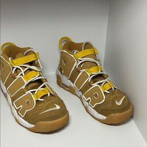 Kids' Nike Air Uptempo Sneakers - wheat
